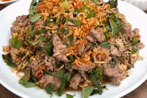 Bò tái chanh được vinh danh trong danh sách món dùng chanh ngon nhất thế giới