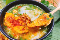 Món cháo kỳ lạ ở Quảng Trị sợi như vạt giường, ăn cay xé lưỡi mà vẫn mê