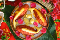 Cách làm xôi cá chép đẹp mắt, dẻo thơm cho mâm cúng ngày 23 tháng Chạp