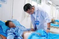 Bệnh nhân ung thư dương vật do hẹp bao quy đầu