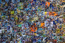 Du khách phủ kín chân núi Bà Đen trong đêm hội xuân