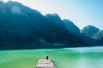 Cao Bằng vào mùa đẹp nhất năm, thác Bản Giốc xanh ngọc níu chân du khách