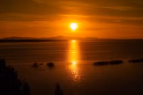 Bình minh trên hồ Dầu Tiếng hút khách yêu thiên nhiên