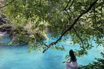 Suối Lê Nin "viên ngọc xanh" say lòng du khách giữa núi rừng Pác Bó