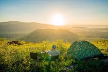 Trekking đỉnh Chư Nâm, tận hưởng cảnh sắc Tây Gia Lai tuyệt đẹp