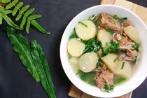 Cách nấu canh khoai từ hầm sườn non ngọt lành, bổ dưỡng cho cả nhà