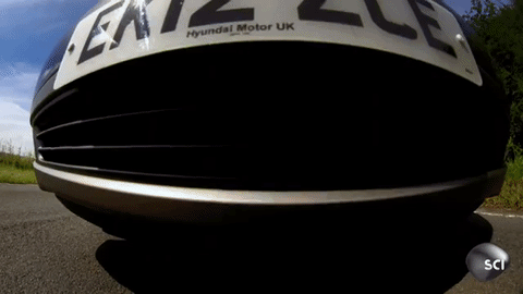 Những chiếc xe tự trôi lên đỉnh dốc