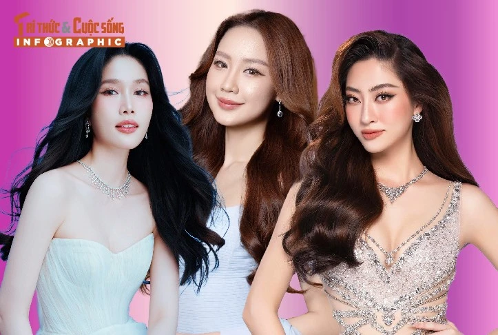 [INFOGRAPHIC] 3 hoa hậu, á hậu có học vấn đáng nể