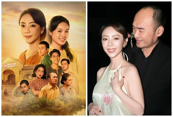 Vợ chồng Thu Trang - Tiến Luật không ít lần đóng chung phim