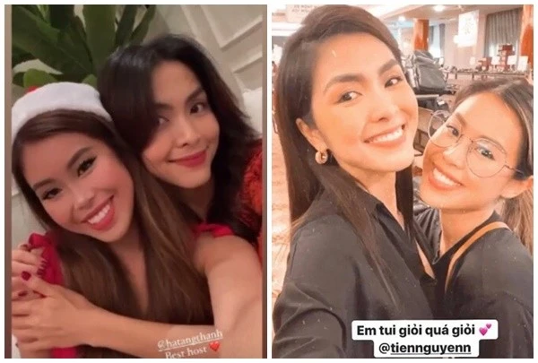 Mối quan hệ thân thiết giữa Tăng Thanh Hà - Tiên Nguyễn