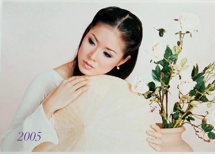 Khi mới vào showbiz, Lê Phương đã có lợi thế ngoại hình. Ảnh: FB Lê Phương.