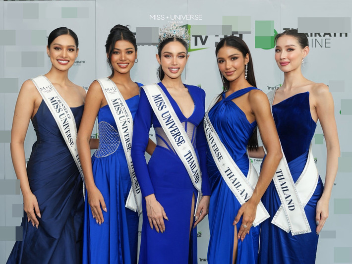 Veena sẽ đại diện Thái Lan ở Hoa hậu Hoàn vũ Thế giới 2025. Ảnh: Miss Universe Thailand.