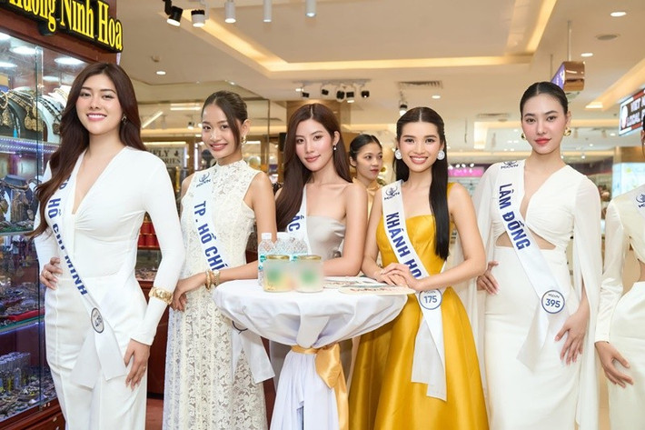 Nhiều khán giả đặt kỳ vọng Diễm Nhi chinh phục được vương miện Hoa hậu Hoàn vũ Việt Nam 2025. Ảnh: FB Diễm Nhi.