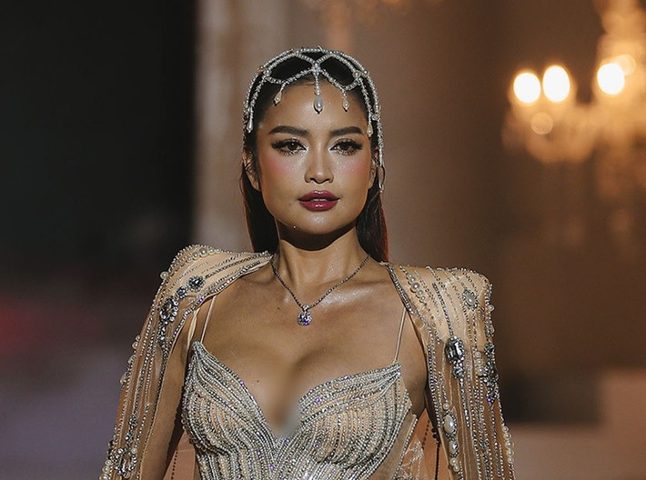 Sau khi vào showbiz, Ngọc Châu kín tiếng về chuyện tình cảm. Ảnh: Vietnamnet.