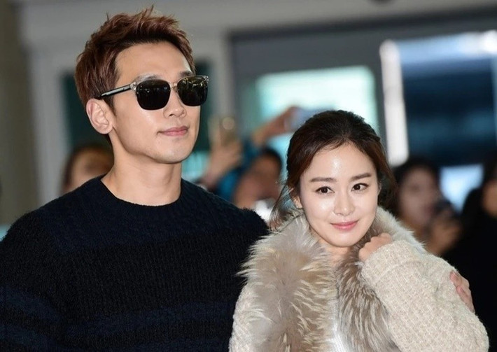 Kim Tae Hee cho biết, con gái đầu giống cô ở khuôn mặt và thừa hưởng chiều cao từ Bi Rain. Còn bé thứ hai của cặp đôi thì ngược lại. Ảnh: Nate.