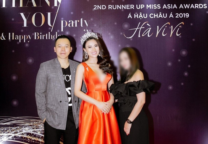 Năm 2019, cô tham gia cuộc thi Miss Asia Award 2019. Ở sân chơi nhan sắc này, Hà Vi Vi đoạt danh hiệu Á hậu 2. Ảnh: FB Hà Vi Vi.