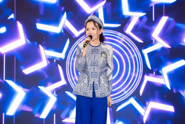 Ngô Thái Ngân cũng vào top 5 phần thi Grand Voice Award ở cuộc thi Miss Grand Vietnam 2025. Ảnh: Fanpage Miss Grand Vietnam.