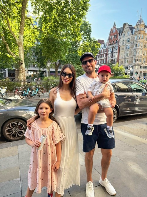 London là quê của chồng Hà Anh. Ảnh: FB Hà Anh.