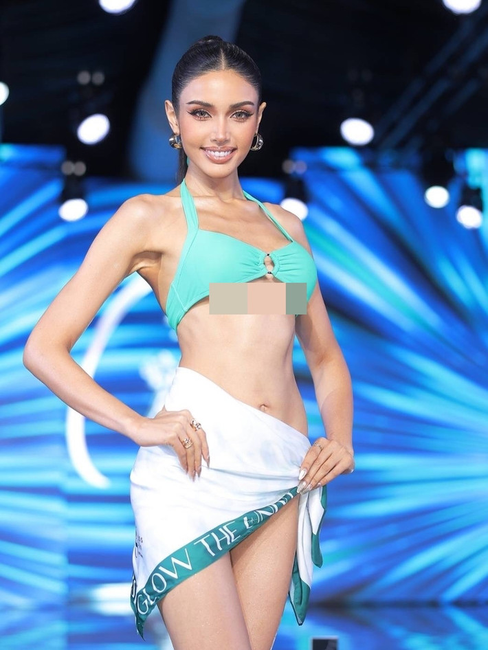 Veena từng đoạt á hậu cuộc thi Hoa hậu Hoàn vũ Thái Lan các năm 2018, 2020 và 2023. Ảnh: Instagram Veena Praveenar Singh.