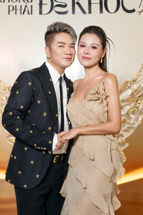 Nam Thư tham gia một sự kiện của Đàm Vĩnh Hưng cách đây ít ngày. Ảnh: FB Nam Thư.