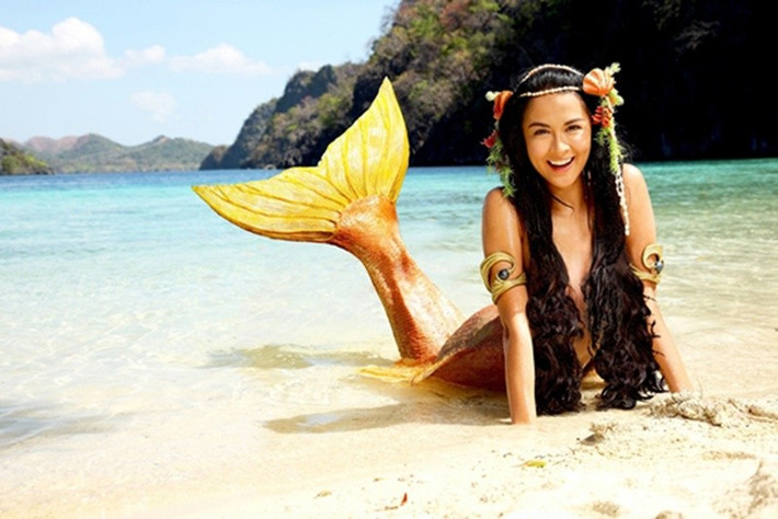 Marian Rivera có bố là người Tây Ban Nha, mẹ là người Philippines. Vào showbiz Philippines, cô đóng nhiều phim đình đám như Vũ điệu hoang dã, Chuyện tình nàng tiên cá. Ảnh: Dân Việt.