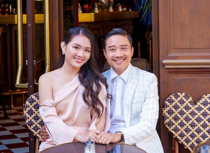 Tháng 11/2024, nàng hậu đăng ảnh bên chồng, gọi nửa kia là bạn tri kỷ. Ảnh: FB Mai Anh.