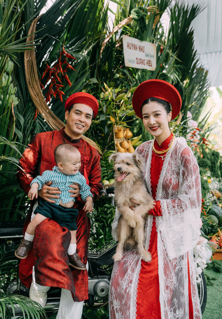Lễ vu quy của Tuệ Như ngập tràn tiếng cười.