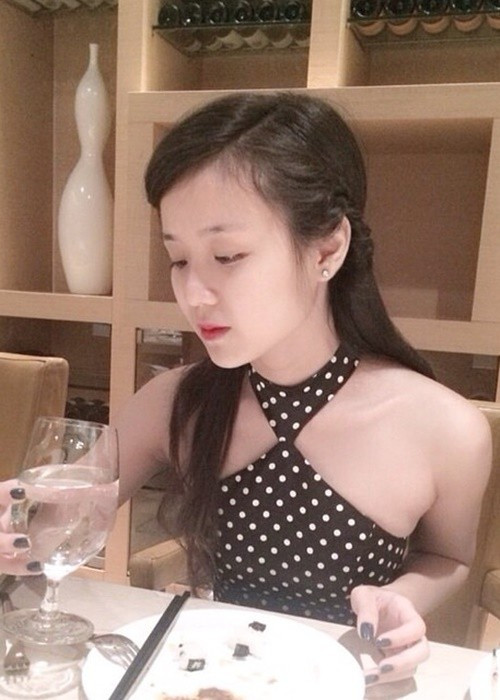 Cháu gái của nghệ sĩ Bảo Quốc sở hữu vẻ đẹp trong veo khi chưa sinh nở. Ảnh: FB Bảo Ngọc.