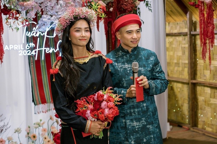 Lễ cưới của H'hen Niê diễn ra vào 6/4/2024. Ảnh: FB Tuấn Khôi.