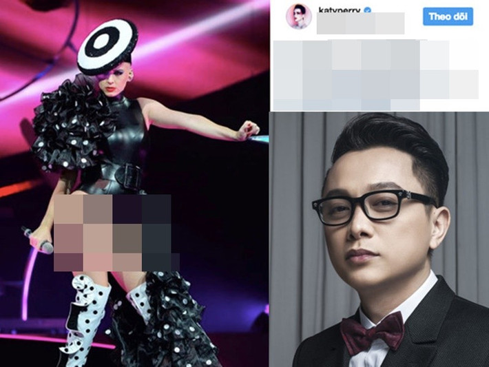 Theo cây bút Fawnia Soo Hoo, Katy Perry đánh giá trang phục Công Trí có những đường cắt phức tạp, cách xếp nếp ấn tượng, sáng tạo. Ảnh: Khám Phá.