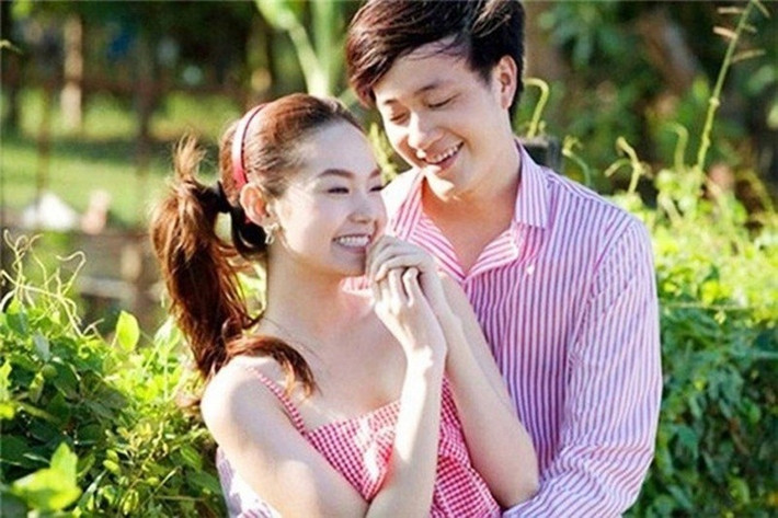 Ngoài Tăng Thanh Hà, Minh Hằng cũng người tình màn ảnh của Lương Mạnh Hải. Trong phim truyền hình Ngôi nhà hạnh phúc, Lương Mạnh Hải và Minh Hằng vào vai đôi vợ chồng có hợp đồng hôn nhân. Ảnh: Phụ Nữ Việt Nam.