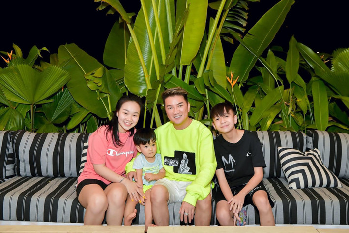 Bé Polo có vẻ ngoài đáng yêu, làm người mẫu từ nhỏ. Ảnh: FB Đàm Vĩnh Hưng.