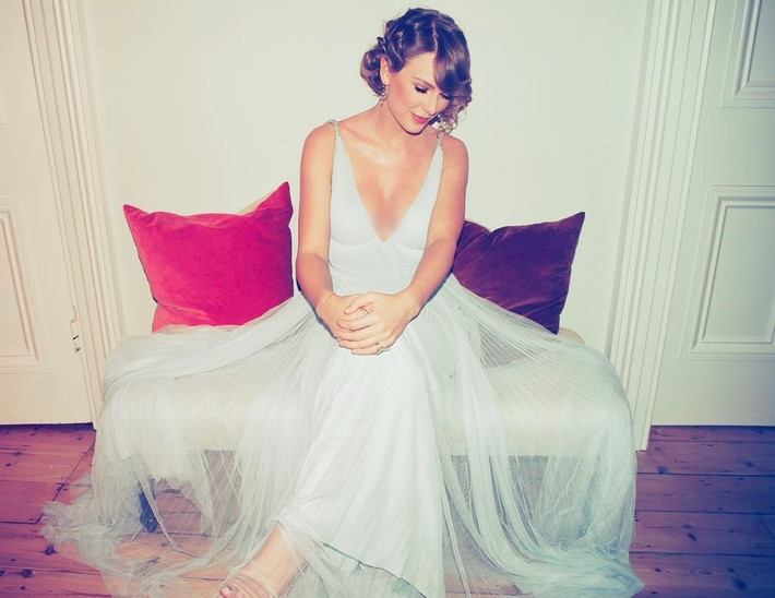 Bí quyết giữ vóc dáng của Taylor Swift là chạy bộ và chơi pickleball. Ảnh: FB Taylor Swift.