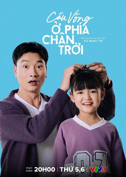 Bộ phim mới nhất của Trọng Lân là Cầu vồng ở phía chân trời. Ảnh: FB Trọng Lân.