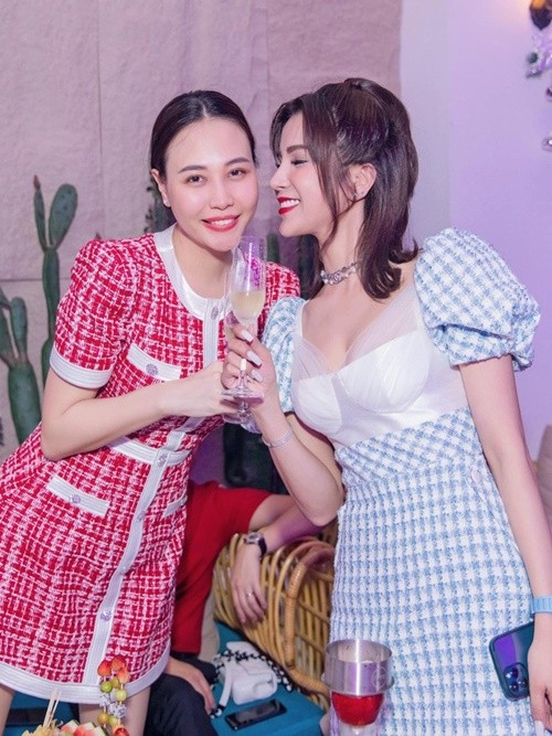 Theo Arttimes, Đàm Thu Trang từng bày tỏ, cô luôn mong Diệp Lâm Anh được hạnh phúc, bình yên khi Diệp Lâm Anh trải qua biến cố ly hôn. Ảnh: Người Đưa Tin.