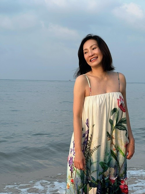 Nữ diễn viên từng có cuộc hôn nhân kéo dài 24 năm với Quang Minh. Ảnh: FB Hồng Đào.