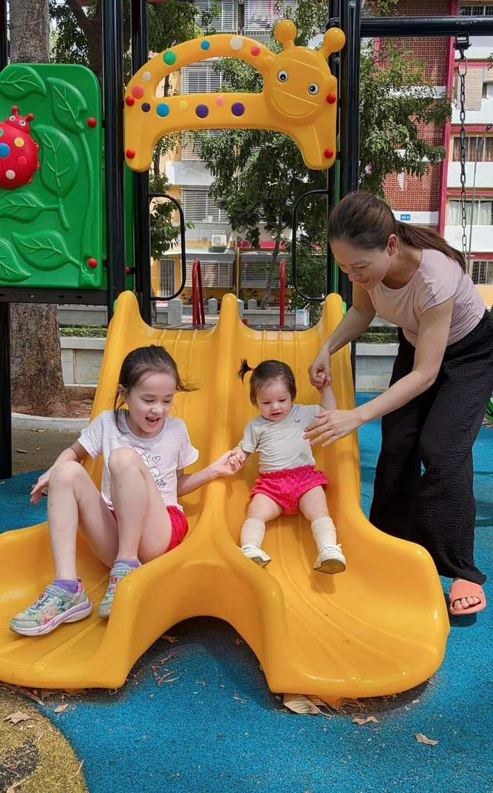 Sau khi ly thân David, Lan Phương tập trung chăm sóc 2 con, yêu thương bản thân nhiều hơn. Ảnh: FB Lan Phương.
