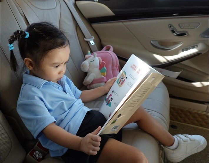 Bé Misumi sống tình cảm, tinh nghịch. Ảnh: FB Bảo Anh.