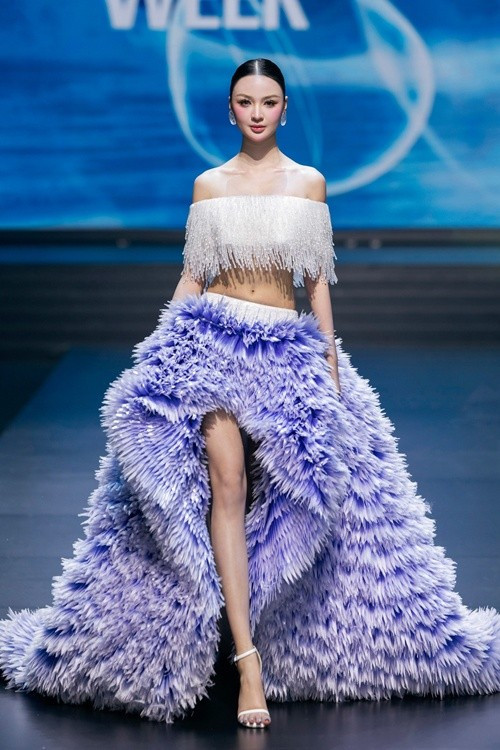 Nguyễn Thị Cẩm Ly hiện tại đắt show làm người mẫu. Ảnh: FB Nguyễn Thị Cẩm Ly.