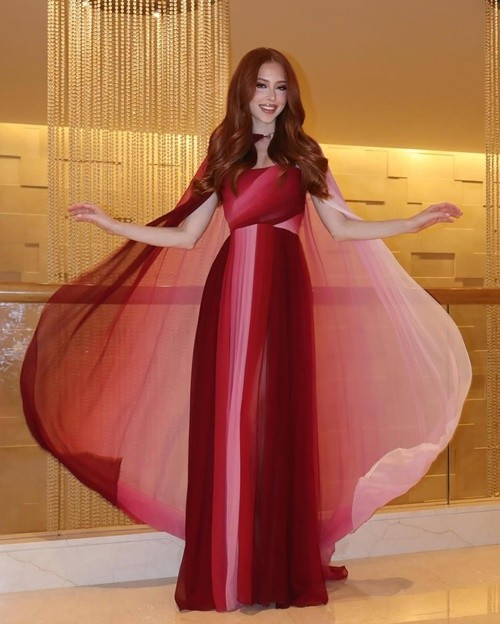 Sang Ấn Độ thi Miss World 2025, Valeria nhanh chóng thuộc nhóm thí sinh nổi bật. Ảnh: Instagram Valeria Perez.