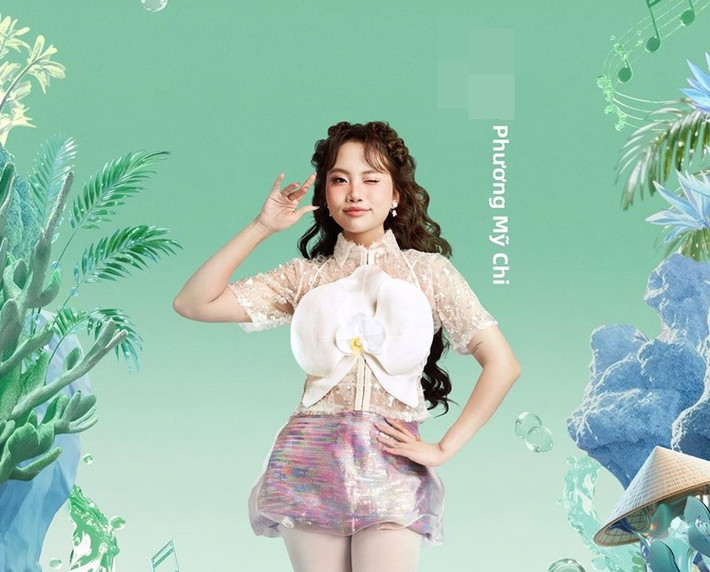 Chia sẻ trên Người Lao Động, Phương Mỹ Chi cho biết, tất cả các tiết mục của cô ở Sing!Asia 2025 được xây dựng như một câu chuyện, nơi âm nhạc và hình ảnh cùng kể về Việt Nam. Ảnh: FB Phương Mỹ Chi.