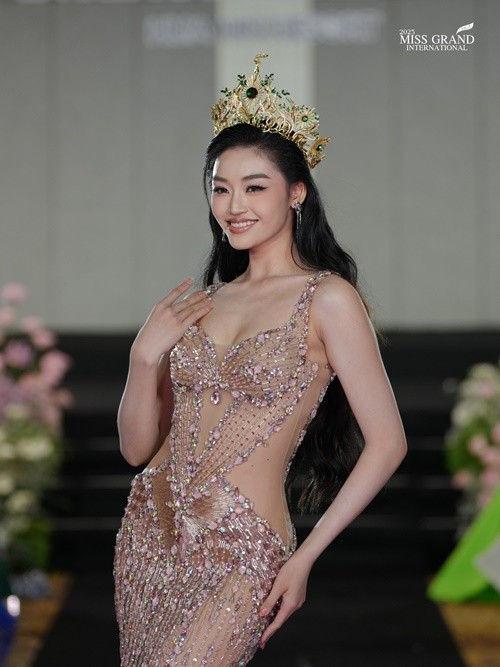 Giải Miss Popular Vote đang diễn ra. Tính đến chiều ngày 9/10, lượng bình chọn Yến Nhi ở hạng mục này là 1%. Ảnh: Miss Grand International.