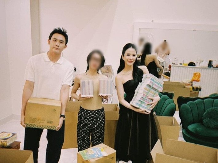 Bạn trai tin đồn của Diệp Lâm Anh sinh năm 2000, có chiều cao 1m82, giành danh hiệu quán quân The next gentlemen 2022. Ảnh: Saostar.