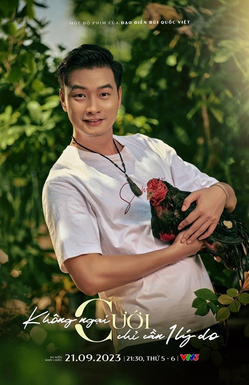 Trọng Lân đóng nhiều phim truyền hình như Quỳnh búp bê, Người phán xử, Không ngại cưới, chỉ cần một lý do, Lối về miền hoa, Gia đình mình vui bất thình lình. Ảnh: FB Trọng Lân.