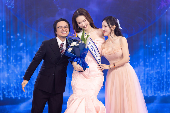 Bảo Ngọc đăng quang Hoa hậu Liên lục địa 2022, giành danh hiệu Á hậu 1 Miss World Vietnam 2022. Ảnh: FB Bảo Ngọc.