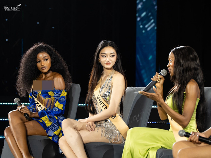 Trong phần thi Tài năng ở Miss Grand International 2025, Yến Nhi thể hiện ca khúc Cheri Cheri Lady. Ảnh: Miss Grand International.