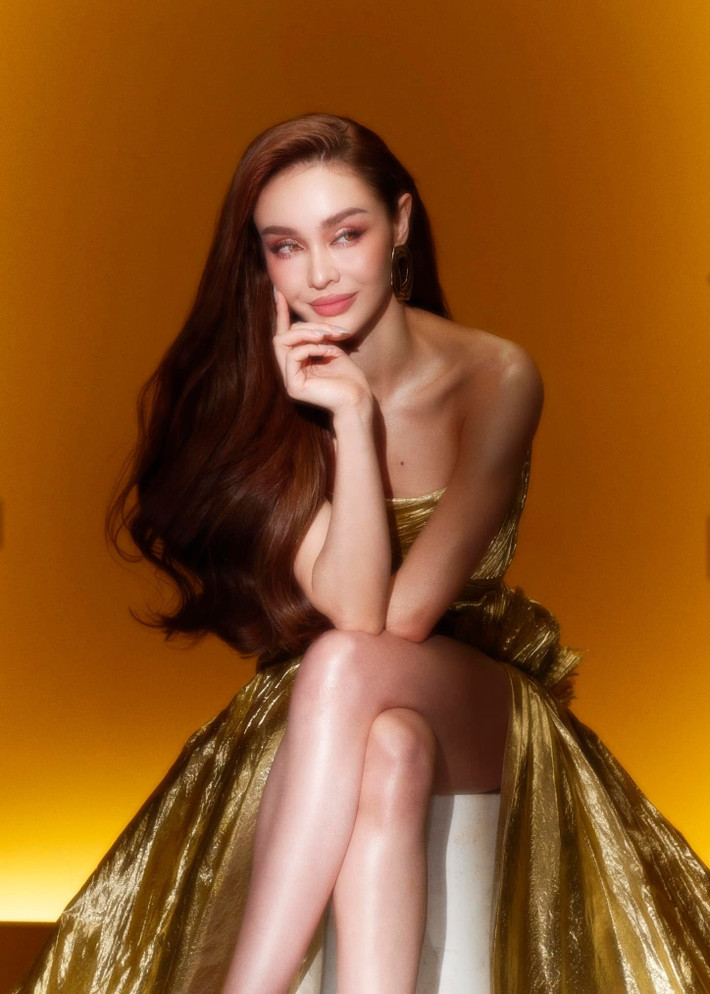 Từ khi vào showbiz, “bông hồng lai” luôn cố gắng tránh ồn ào, thị phi. Ảnh: FB Mlee.