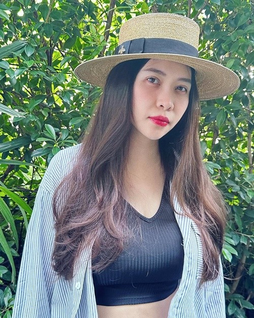 Nhiều người xuýt xoa trước nhan sắc của Đàm Thu Trang sau khi cô làm vợ Cường Đô la, có hai con. Ảnh: Instagram Đàm Thu Trang.