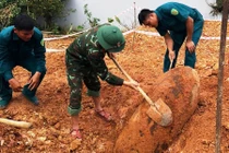 Hủy nổ thành công quả bom gần 300 kg ở Thanh Hóa