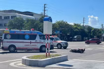 Va chạm với xe ô tô, nam shipper ở Nghệ An tử vong